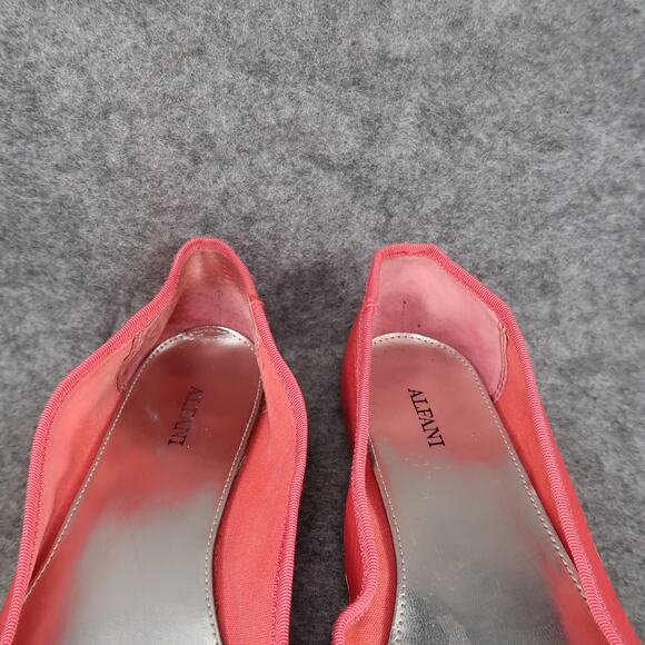 Alfani Shoes Womens 8 Ballet Dress Flats Bow Round Toe Slip On Skimmer Fashion - Picture 3 of 13